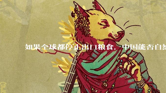 如果全球都停止出口粮食，中国能否自给自足？